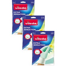 Vileda Extra Sensation Temizlik Bulaşık Ediveni Büyük Boy L/9 x 3 Adet