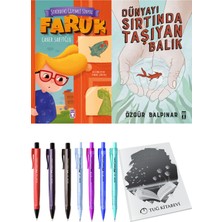 Dünyayı Sırtında Taşıyan Balık ve Şehirdeki Gizemli Sinyal Faruk 2'li Set - Kalem