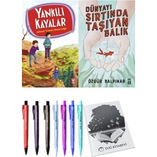 Dünyayı Sırtında Taşıyan Balık ve Yankılı Kayalar 2'li Set - Kalem