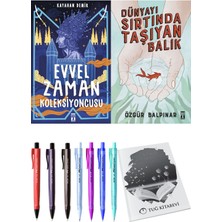 Dünyayı Sırtında Taşıyan Balık ve Evvel Zaman Koleksiyoncusu 2'li Set - Kalem