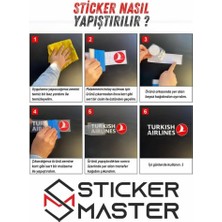 Sticker Masters Sticker Master Hard Core Rider Motorsiklet,kask,laptop,motor ve Oto Araç Sticker 14 x 18 cm Beyaz