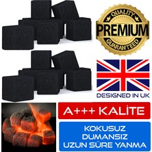 Jo Moyner Premium Hookah Charcoal 26 mm Küp Nargile Mangal Kömürü - 1 Kg