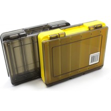 Captain 7223 Sahte Balık Kutusu 12 Gözlü 13X9X3CM Yellow