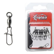 Captain 5045 Kilitli Klips Rulmanlı 5'li Paket Black Nikel 3