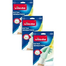 Vileda Extra Sensation Temizlik Bulaşık Ediveni Orta Boy M/8 x 3 Adet