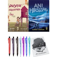 Anı Hırsızları ve Duygu Günlüğüm Mira Stres Kulübesi'nden Ayrılıyor 2'li Set - Kalem