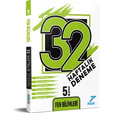 Pruva Akademi 5. Sınıf 32 Haftalık Deneme Seti Matematik - Fen Bilimleri