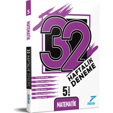 Pruva Akademi 5. Sınıf 32 Haftalık Deneme Seti Matematik - Fen Bilimleri