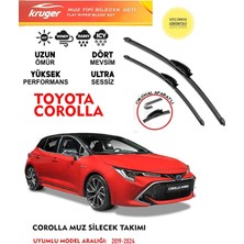 Toyota Corolla Muz Silecek  2020 Model Araca Özel Aparat