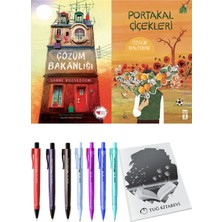 Portakal Çiçekleri ve Çözüm Bakanlığı 2'li Set - Kalem