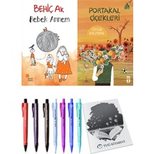 Portakal Çiçekleri ve Bebek Annem 2'li Set - Kalem