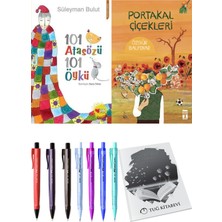 Portakal Çiçekleri ve 101 Atasözü 101 Öykü Süleyman Bulut 2'li Set - Kalem