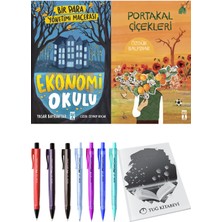 Portakal Çiçekleri ve Ekonomi Okulu Bir Para Yönetimi Macerası 2'li Set - Kalem