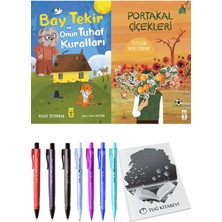 Portakal Çiçekleri ve Bay Tekir ve Onun Tuhaf Kuralları 2'li Set - Kalem