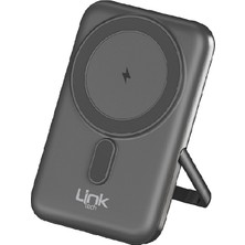 Linktech WP24 Premium 10000 Mah 15W Standlı Kablosuz Şarj Powerbank