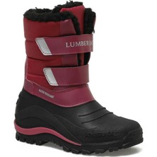 Lumberjack Kız Çocuk Suya Dayanıklı Snowy Çizme Bot Fuşya Microfiber Malzeme ile Rahat Kullanım