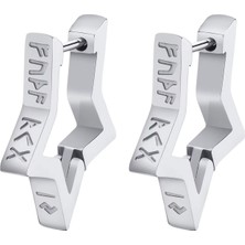 Omark Cotton Viking Yıldız Gümüşrenk Küpe