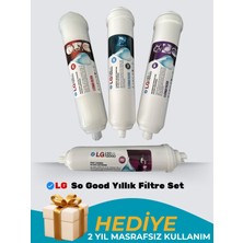 LG CHEM 10 Aşama Ph Alkali Ekstra Mineralli Çelik Tanklı Premium Su Arıtma Cihazı + Yedek Filtre Set