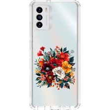 Zeyno Reeder S19 Max Pro S Uyumlu Çiçek Buketi  Desenli Silikon Kılıf