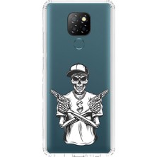 Zeyno General Mobile Gm 20 Uyumlu Iskelet Silah  Desenli Silikon Kılıf