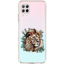 Zeyno Huawei P40 Lite Uyumlu Yüce Aslan  Desenli Silikon Kılıf