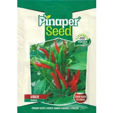 Pinaper Seed Yukarı Bakan Süs Biberi Tohumu 5 gr Pınaper Tohumculuk