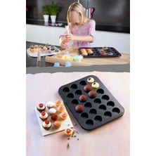 Berdina Home Muffin Kalıbı 24'Lü Cupcake Kapsülü Fırın Mini Kek Browni Kekstra Kurabiye Kalıbı Muffin Baking Pan