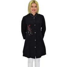 Baglan Kadın Nakışlı Hakim Yaka Tunik JNS-3004