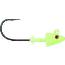 Mustad SD840 Shad Glow Green Iğne No: 5-0 21G Jighead 2 Adet