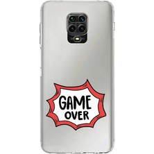 Zeyno Xiaomi Redmi Note 9 Pro Uyumlu Oyun Bitti  Desenli Silikon Kılıf