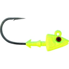 Mustad SD824 Shad Chartreuse Iğne No: 4-0 14G Jighead 3 Adet