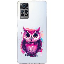 Zeyno Xiaomi Redmi Note 12 Pro 4g Uyumlu Neon Baykuş  Desenli Silikon Kılıf
