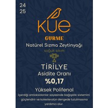 Kue Olive Oil 2023-2024 Sezonu 5 Lt Uluslararası Ödüllü Premium Erken Hasat Soğuk Sıkım Natürel Sızma Zeytinyağı