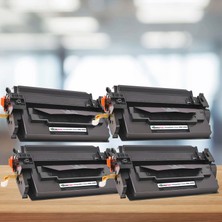 tonermax Canon CRG-056L Muadil Toner - Çipli 4'lü Paket/ LBP-325DN / LBP-325X / MF-542X / MF-543X / MF-552DW / MF-553DW
