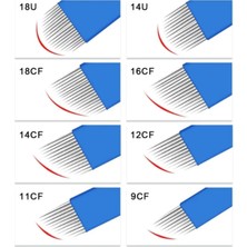 Biomaser Microblading Uygulama Iğnesi 10 Adet / 0.18 18CF