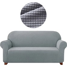 Akbu Likrali Koltuk, Kanepe, Çekyat Örtüsü 3 Kişilik Koltuk Örtüsü Lastikli, Pitikare Desen