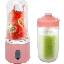 Taşınabilir Şarj Edilebilir Mikser, 400 Ml, Mikser, Smoothie Makinesi,  Usb, Otomobil, Spor, Seyahat