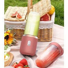 Taşınabilir Şarj Edilebilir Mikser, 400 Ml, Mikser, Smoothie Makinesi,  Usb, Otomobil, Spor, Seyahat