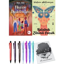 Kelebek Zihinli Çocuk ve Hazine Dedektifleri 2'li Set - Kalem