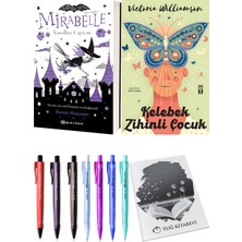 Kelebek Zihinli Çocuk ve Mirabelle 2 Kuralları Çiğniyor 2'li Set - Kalem