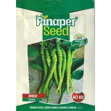 Pinaper Seed Acı Kıl Biber Tohumu 5 gr Pınaper Tohumculuk