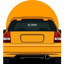 TSC Göz Yumduk Kör Sandırlar Araba Sticker Etiket 24CM