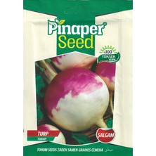 Pinaper Seed Şalgam Tohumu 10 gr Pınaper Tohumculuk