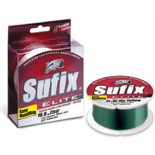 Sufix Elite 0.14MM 100M Low-Vis Green Monofilament Misina 1.9kg Çeker