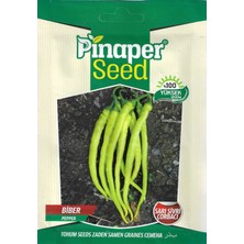 Pinaper Seed Sarı Sivri Çorbacı Biber Tohumu 5 gr Pınaper Tohumculuk