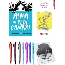 Zürafa, Peli ve Ben ve Alma ve Yedi Canavar 2'li Set - Kalem