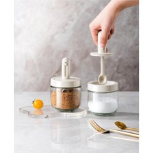 M'art Home Pinmoo 130 ml Ayarlanabilir Baharatlık 1 Adet Ergonomik Kullanım ve Kolay Temizlenebilir Plastik