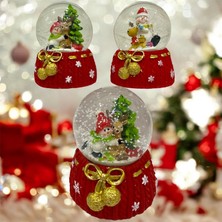 Happy New Year Maxi Boy Kar Küresi - Yeni Yılın Işıltısını Evinize Taşıyın