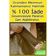 Ekstra Güçlü Siyah Kalın Jumbo Boy Çöp Poşeti 5 Paket: 50 Adet 80x110 Cm ( 1 Paket Ağırlığı 400 gr )