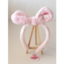 Sweet Twins Accessories Tavşan Kulaklı Kuromi Peluş Çocuk Taç